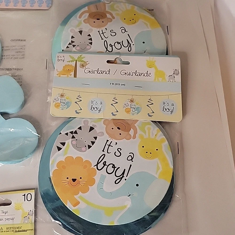 It's A Boy Party Decor Bundle